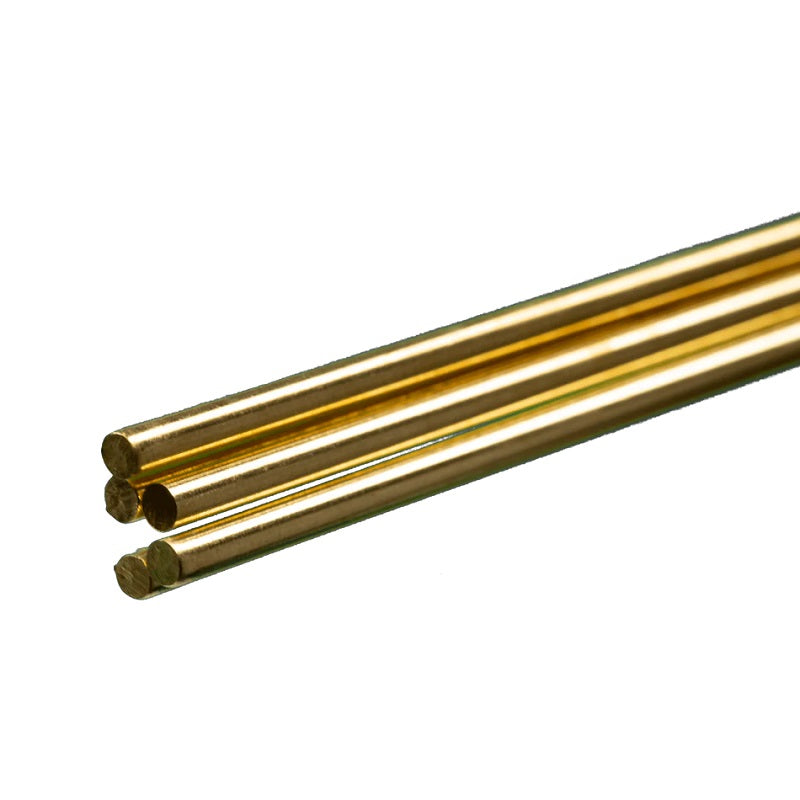 Round Brass Rod x 36 Long (3/32 - 5pcs)