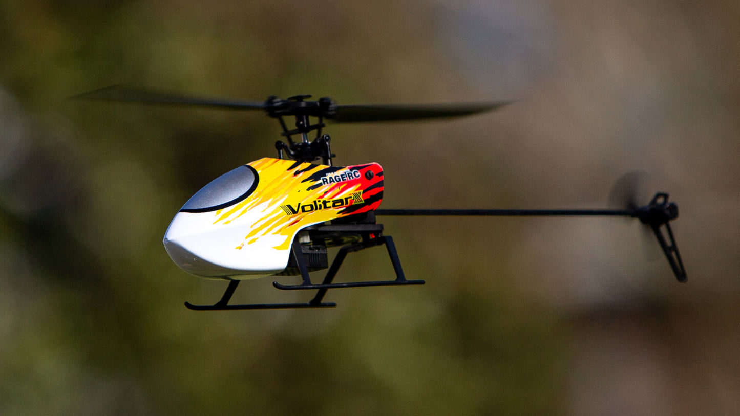 Rage R/C Volitar X RTF Micro Heli with Red Canopy