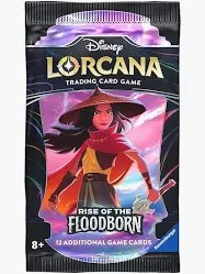 Disney Lorcana TCG: Rise of the Floodborn SINGLE Booster