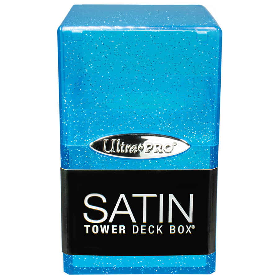 Satin Tower: Glitter Blue