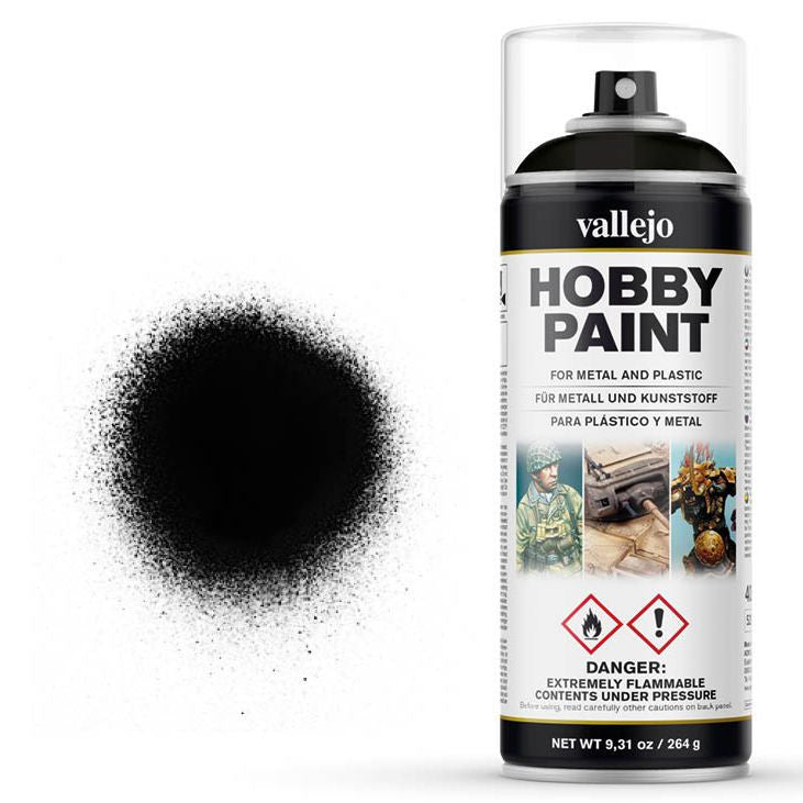 Auxiliary Products: Spray Primer Black (400ml)