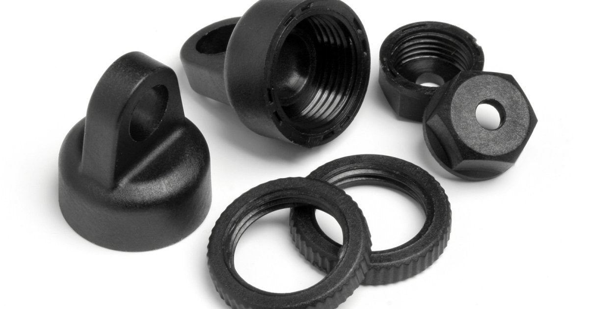 Shock Cap & Preload Collar Set Firestorm