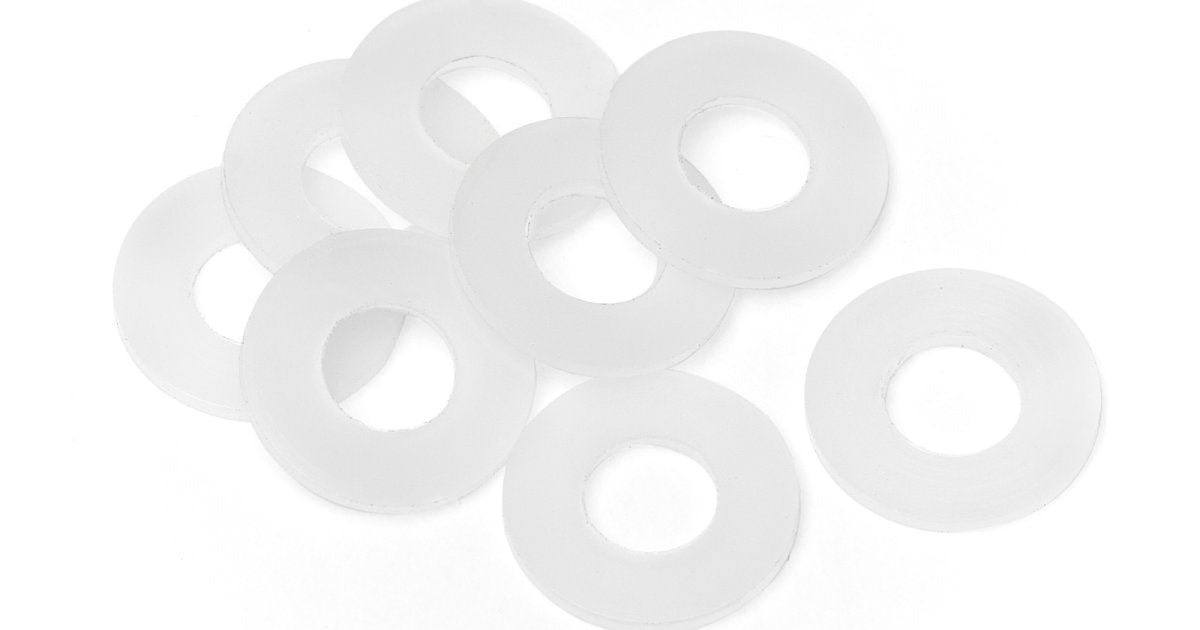 POM CARTRIDGE WASHER 3x6x0.5mm (8pcs)