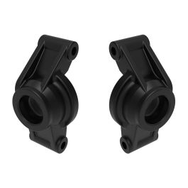 Black Stub Axle Carriers (L&R)  (Mini Slash, XRT VXL-3s, Maxx BL-2s)