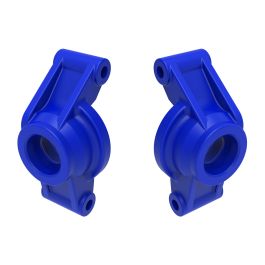 Blue Stub Axle Carriers (L&R)  (Mini Slash, XRT VXL-3s, Maxx BL-2s)