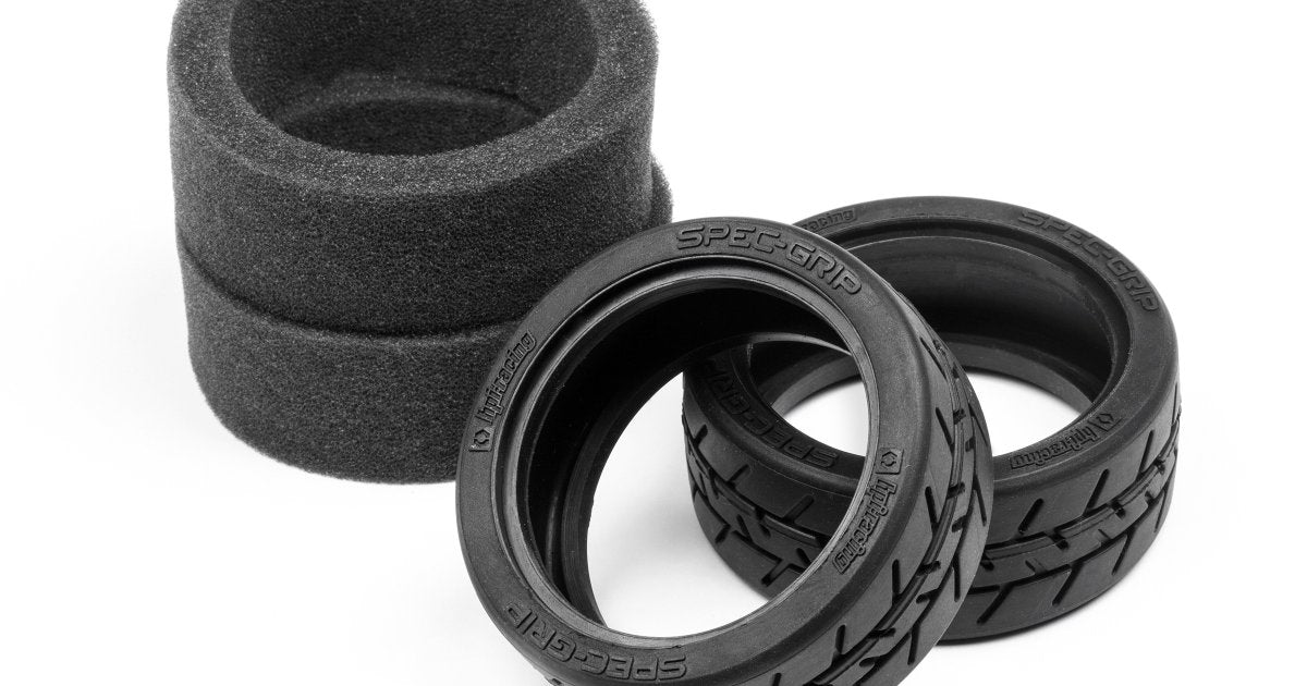 Spec-Grip Tire, 26mm, K Compound, (2pcs)