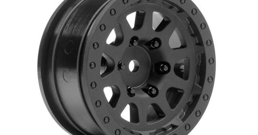 CR-10 Wheel 1.9 (Black/2pcs)
