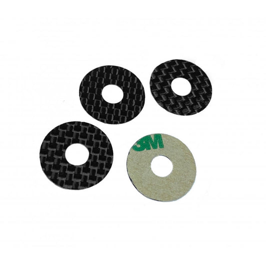 Image of Carbon Fiber Body Washers Adhesive Backed 1/8 Off Road