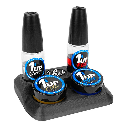 Image of 1UP Racing R/C Car Pro Lubricant Pack with Pit Stand 1UP120502