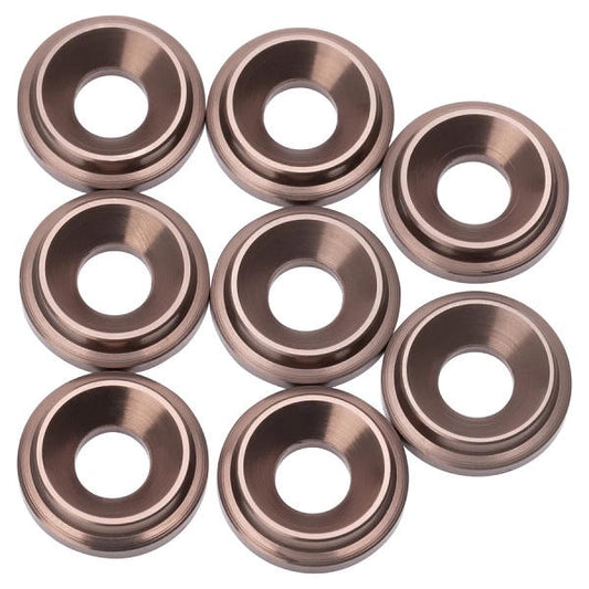 Image of 7075 LowPro Countersunk Washers, M3, Gunmetal, 8pcs