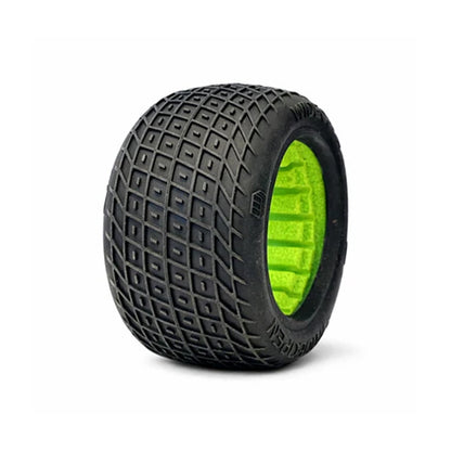 Image of 1/10 Wideopen Rear 2.2" Dirt Racing Buggy Tires (2) Soft