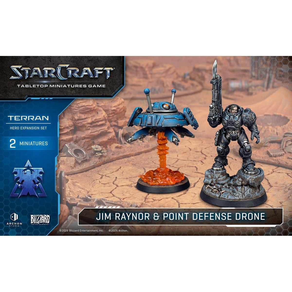 STARCRAFT: TERRAN - JIM RAYNOR & POINT DEFENSE DRONE