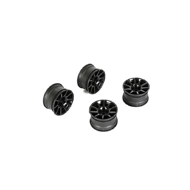 Image of 10 Spoke Wheel +4mm (Black), for LMX