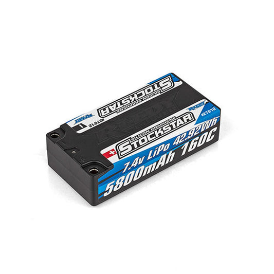 Image of Reedy Stockstar 5800mAh 7.4V 160C Shorty