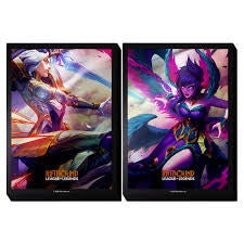 RIFTBOUND: LEAGUE OF LEGENDS TCG VENDETTA KAYLE VS MORGANA ART SLEEVES 100CT