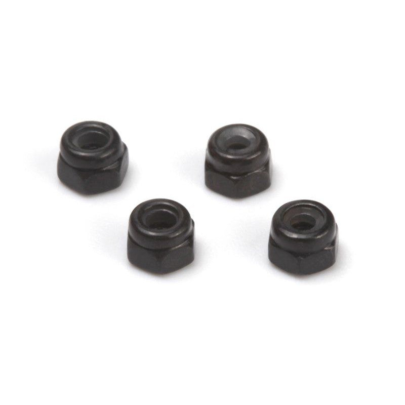 Image of Lock Nut M2 (Black/4pcs)