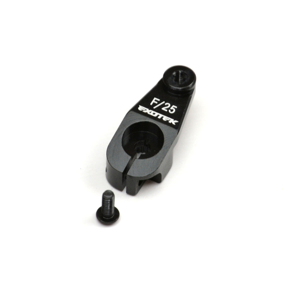 Image of AE Heavy Duty Servo Horn,Black 7075 Futaba/25 spline