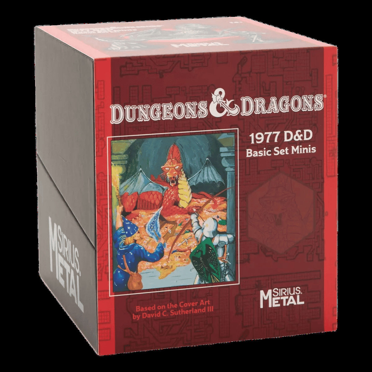 DND METAL MINIATURES: 1977 HOLMES BOXED SET