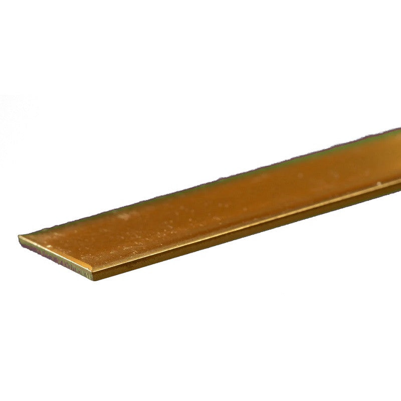 Image of Brass Strip: 0.064" Thick x 3/4" Wide x 12" Long