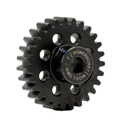 Image of Hardened Steel 27T Mod1 5mm Pinion Gear with 2 Grub Screws