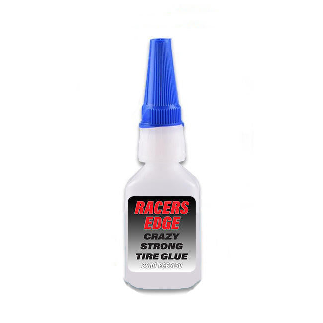 Crazy Strong Tire Glue, Thin 20g w/Pin Cap and Tips
