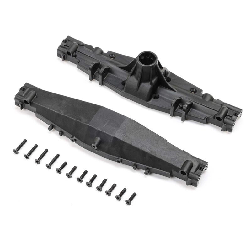 Axle Housing Set, 1 Piece Rear Half: LMT 2.0