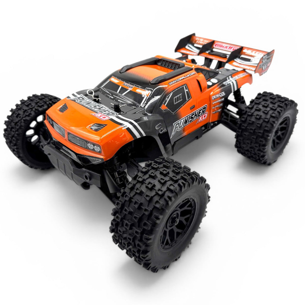 Image of Punisher XD 4WD 2S Small Scale RTR Monster Truck, Orange