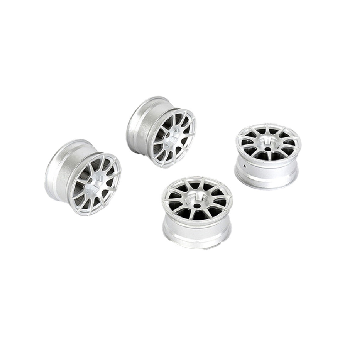 Image of 10 Spoke Wheel +1mm (Silver), for LMX