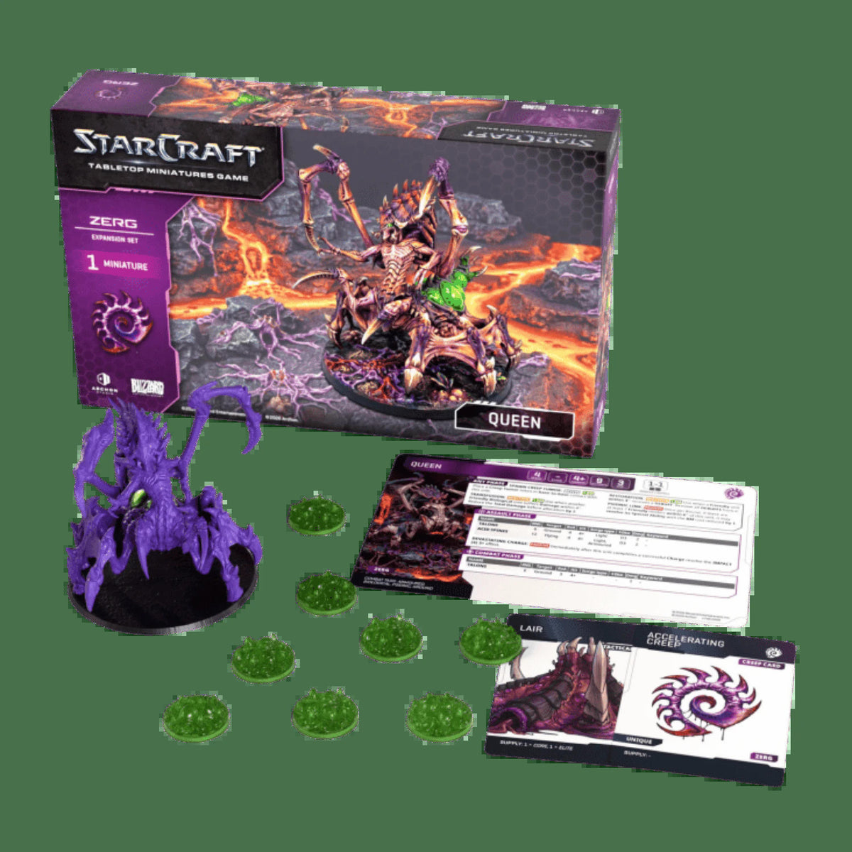 StarCraft: Tabletop Miniatures Game: Zerg: Queen Expansion Set