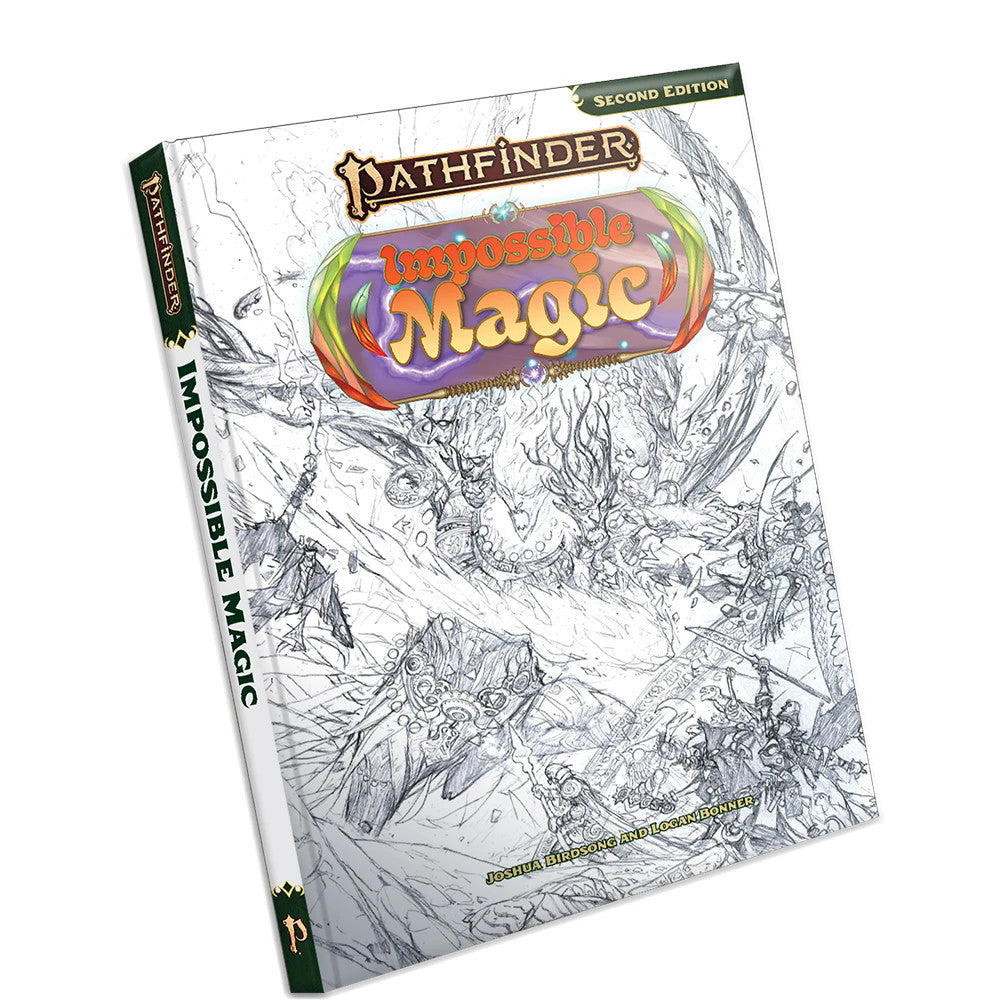 PATHFINDER 2E IMPOSSIBLE MAGIC SKETCH COVER EDITION