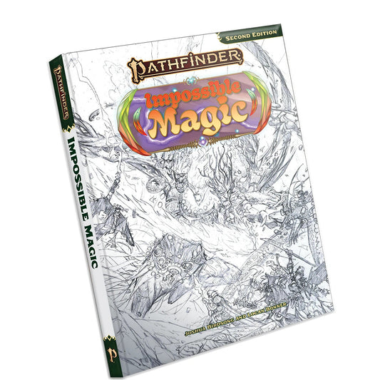 PATHFINDER 2E IMPOSSIBLE MAGIC SKETCH COVER EDITION