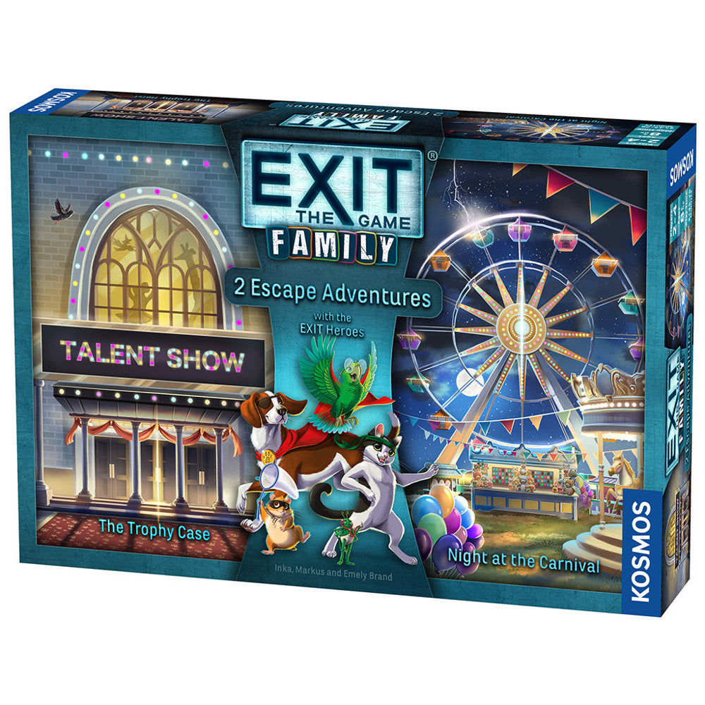 EXIT: THE GAME - FAMILY - THE TROPHY CASE, NIGHT AT THE CARNIVAL (6)