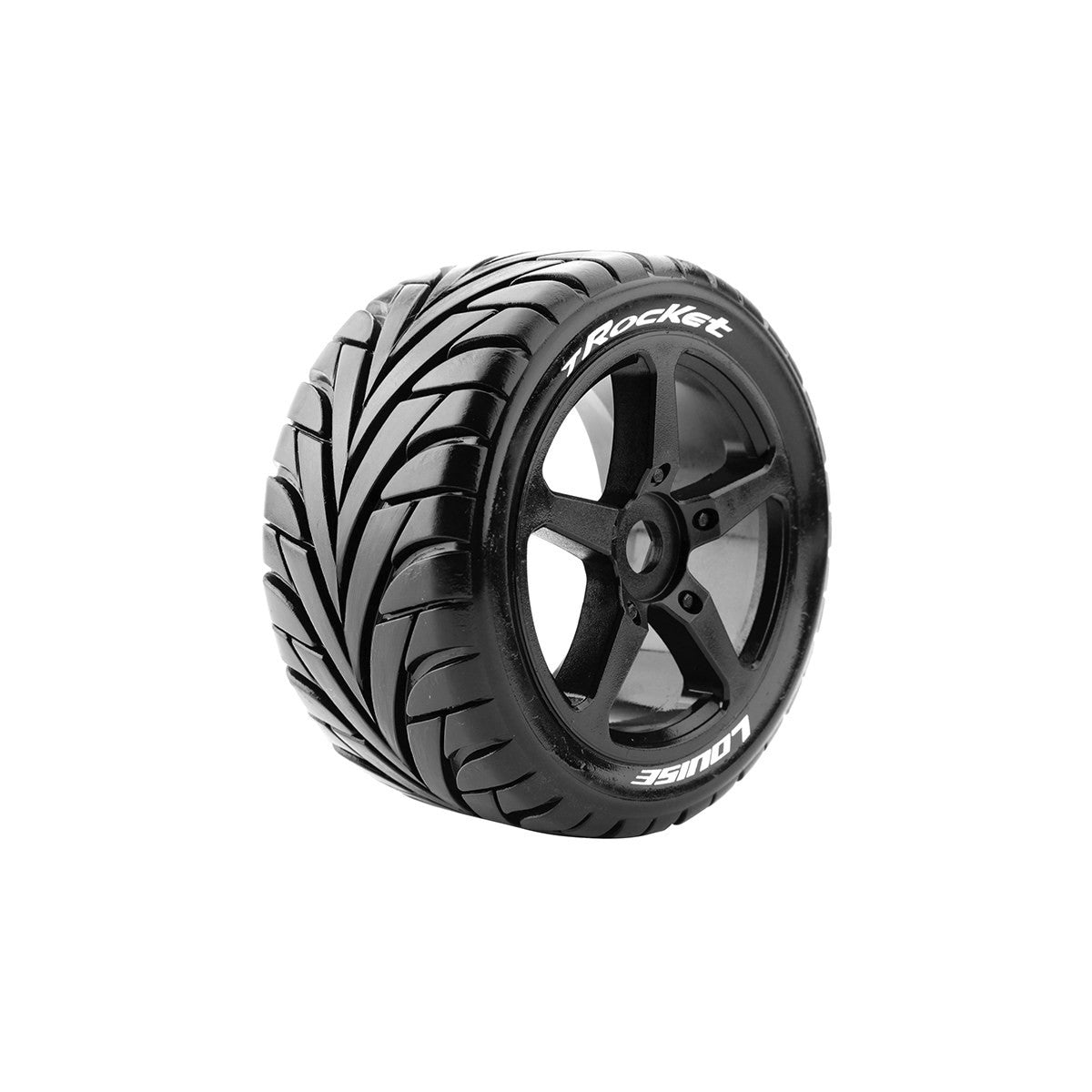 Image of T-Rocket 1/8 Off-Road Truggy Tires, 0" Offset, 17mm,