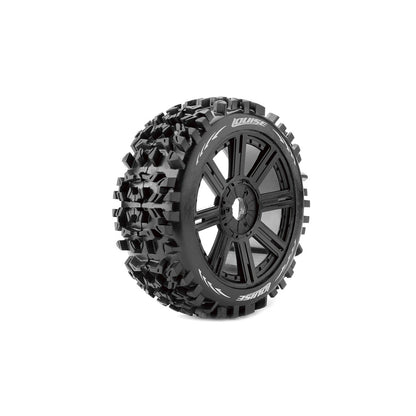Image of B-Pioneer 1/8 Off-Road Buggy Tires, 17mm Hex, Mounted on