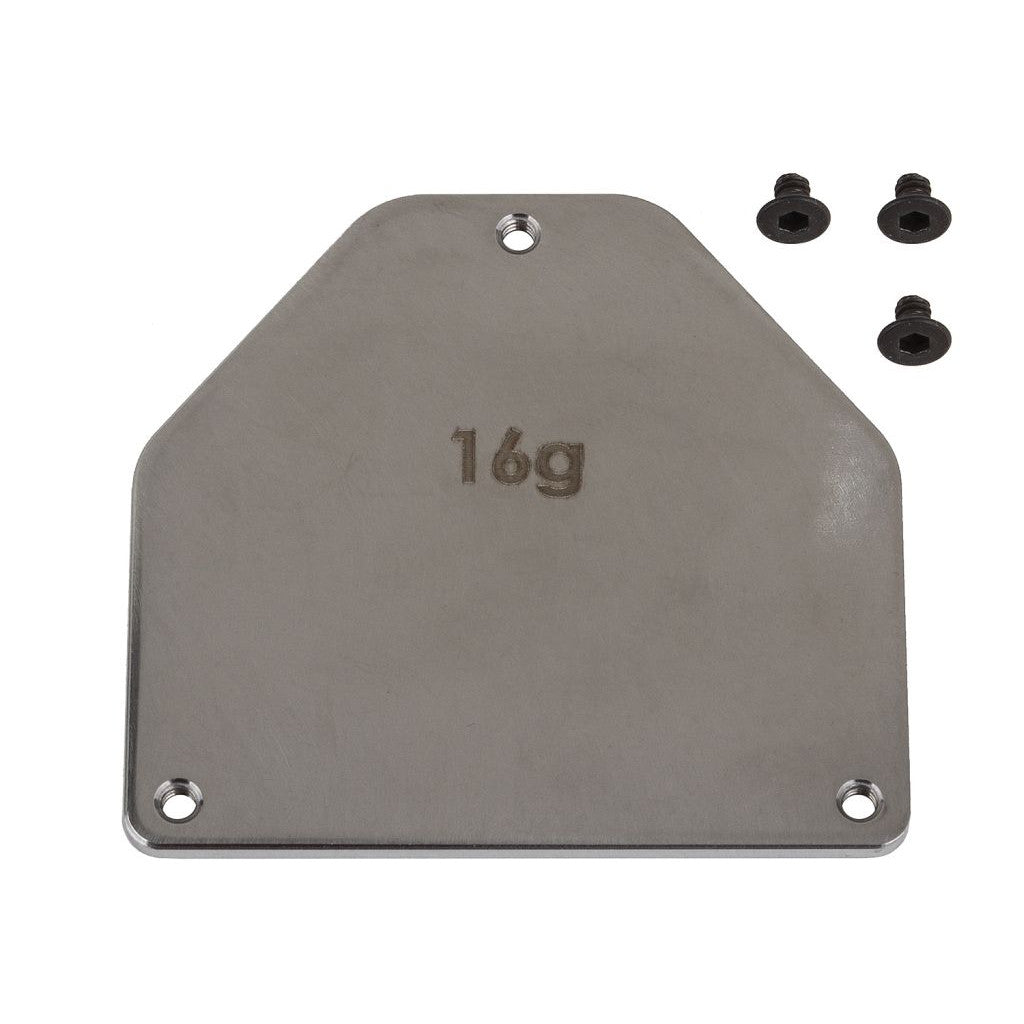 Image of RC10B7 FT Steel Servo Weight Plate, 16g