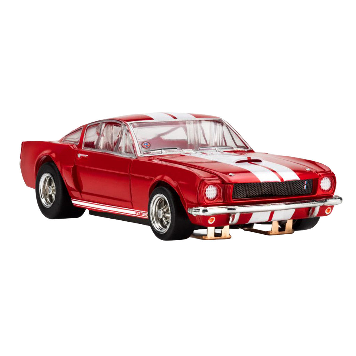 Image of Shelby GT350 1966 Red W White Stripes