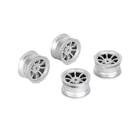 Image of 8 Spoke Wheel +1mm (Silver), for LMX