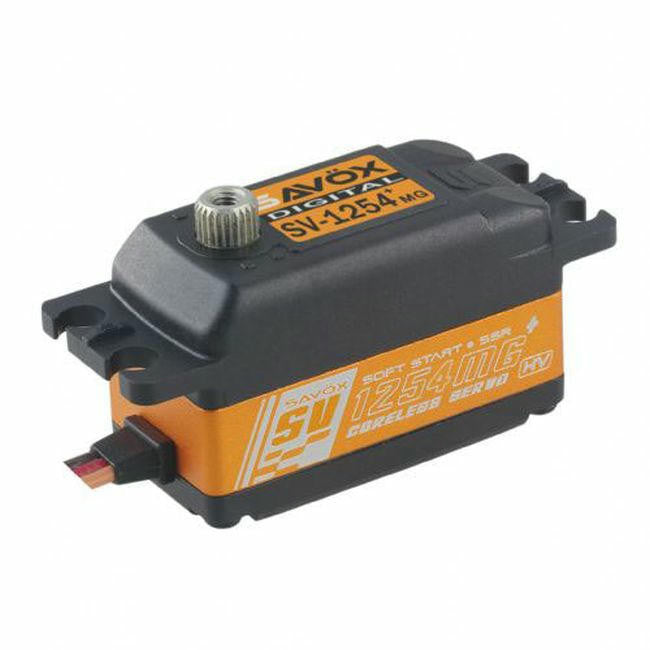 High Voltage Coreless Low Profile Digital Servo 0.085sec / 208.3oz @ 7.4V