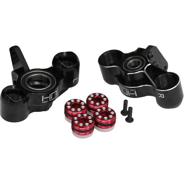 Image of Aluminum Axle Carriers w/ Bearings, Black, for Arrma Kra