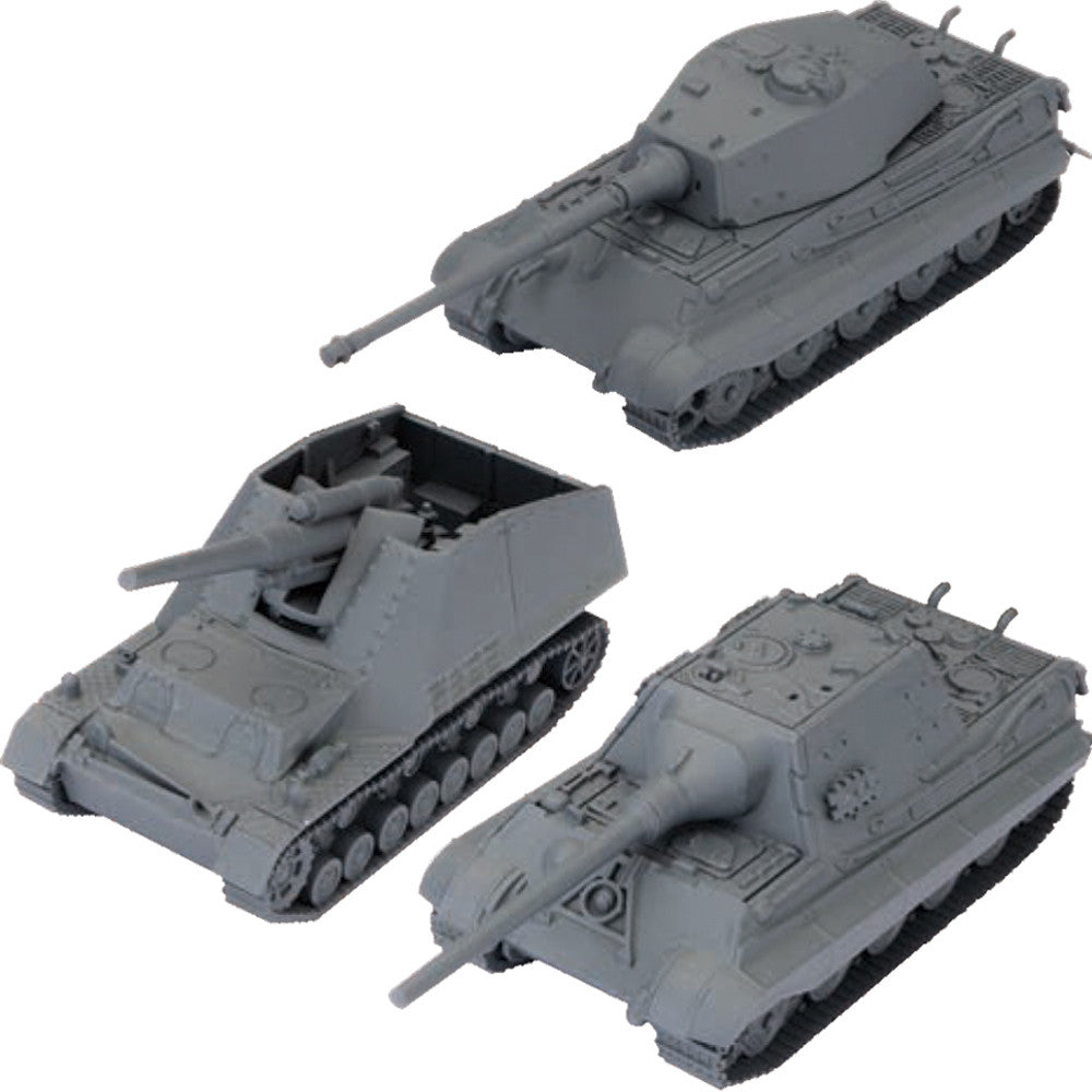 German Tank Platoon (Tiger II, Hummel,..Jagdtiger)