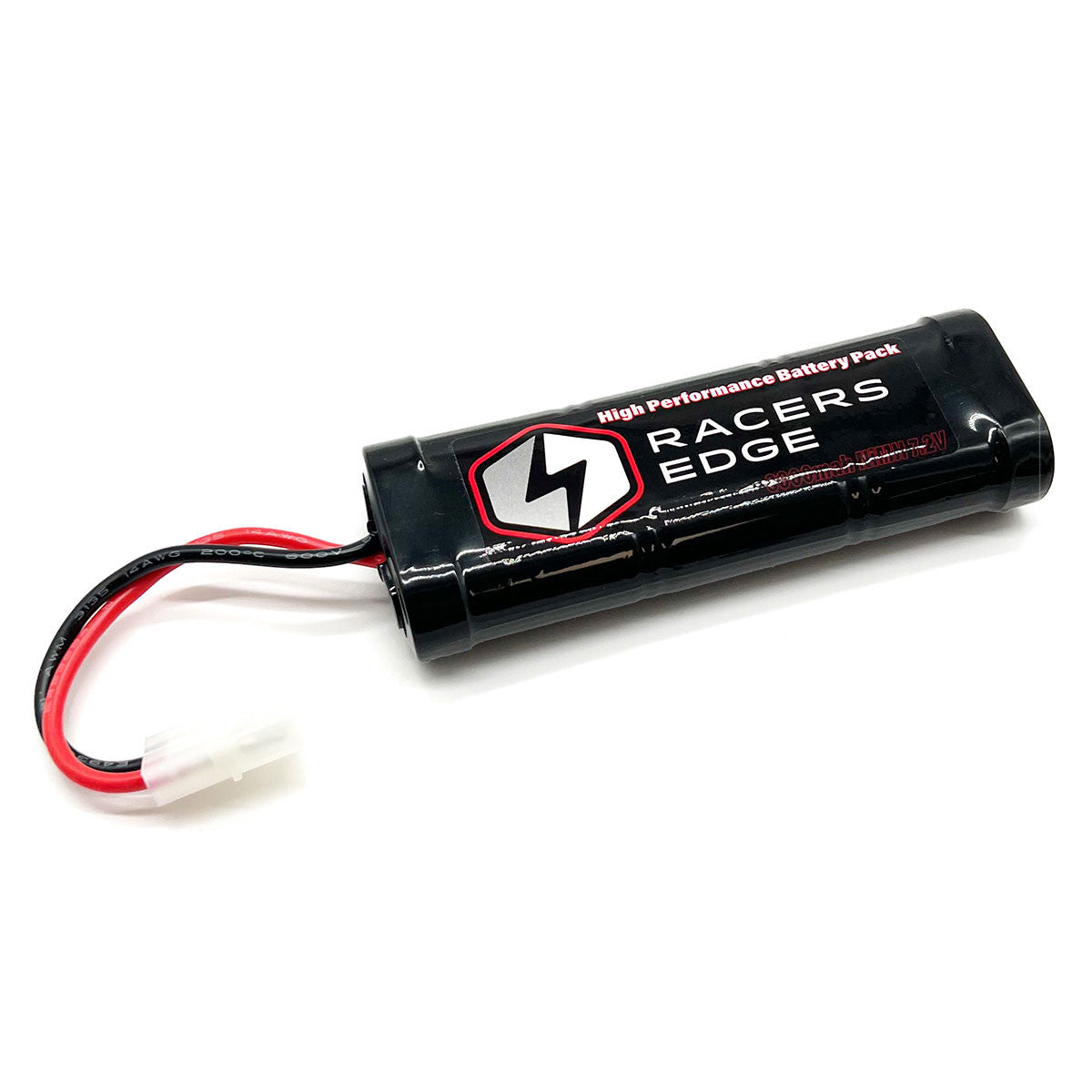 Image of 3000mAh 7.2V 6-Cell NiMH Flat Battery Pack w/ Tamiya Plug