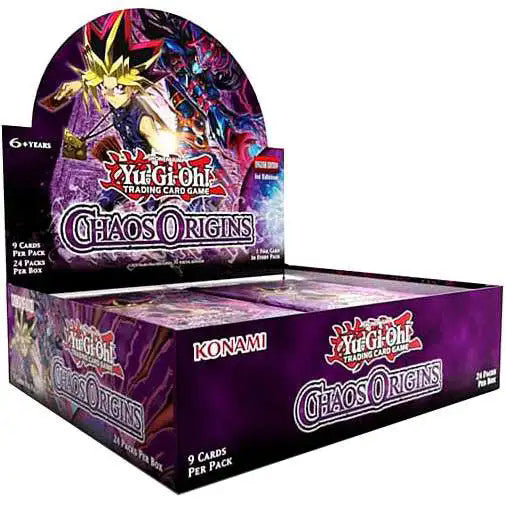 Yu-Gi-Oh Chaos Origins Booster Display Box