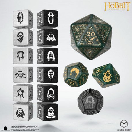THE HOBBIT TCG DICE SET - VERDANT GROVE (6)