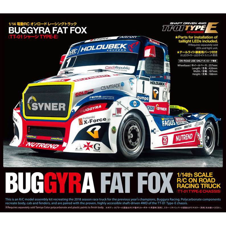 Image of Buggyra Fat Fox On Road Racing Truck Kit, TT-01 Type E