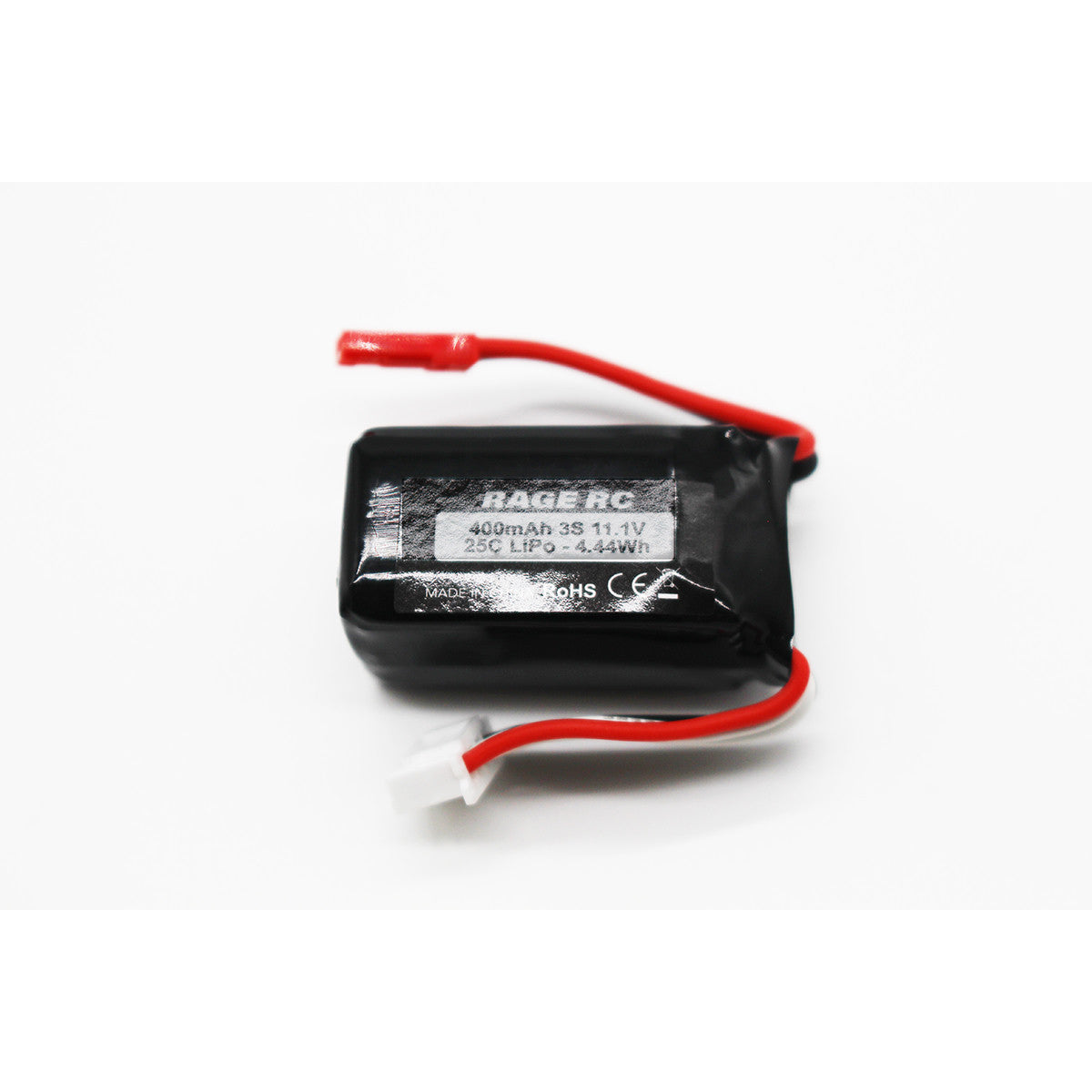 Image of 3S 11.1V 400mAh LiPo with JST plug; P-51D BL, F4U BL
