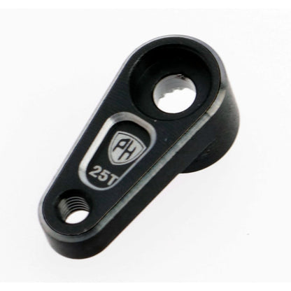 Image of Aluminum 25T Servo Horn, for Traxxas TRX-4M, Black