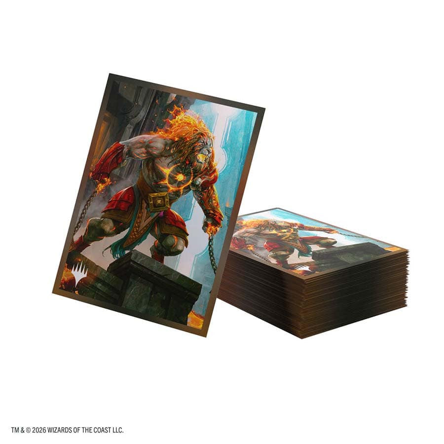 GAMEGENIC: MTG RFA REALITY FRACTURE: PREMIUM ART SLEEVES: PLANESWALKER 5