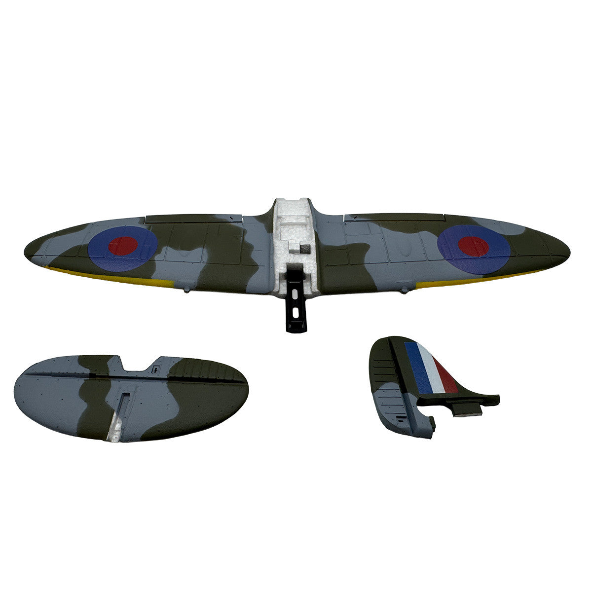 Image of Main Wing and Tail; Micro Spitfire V3