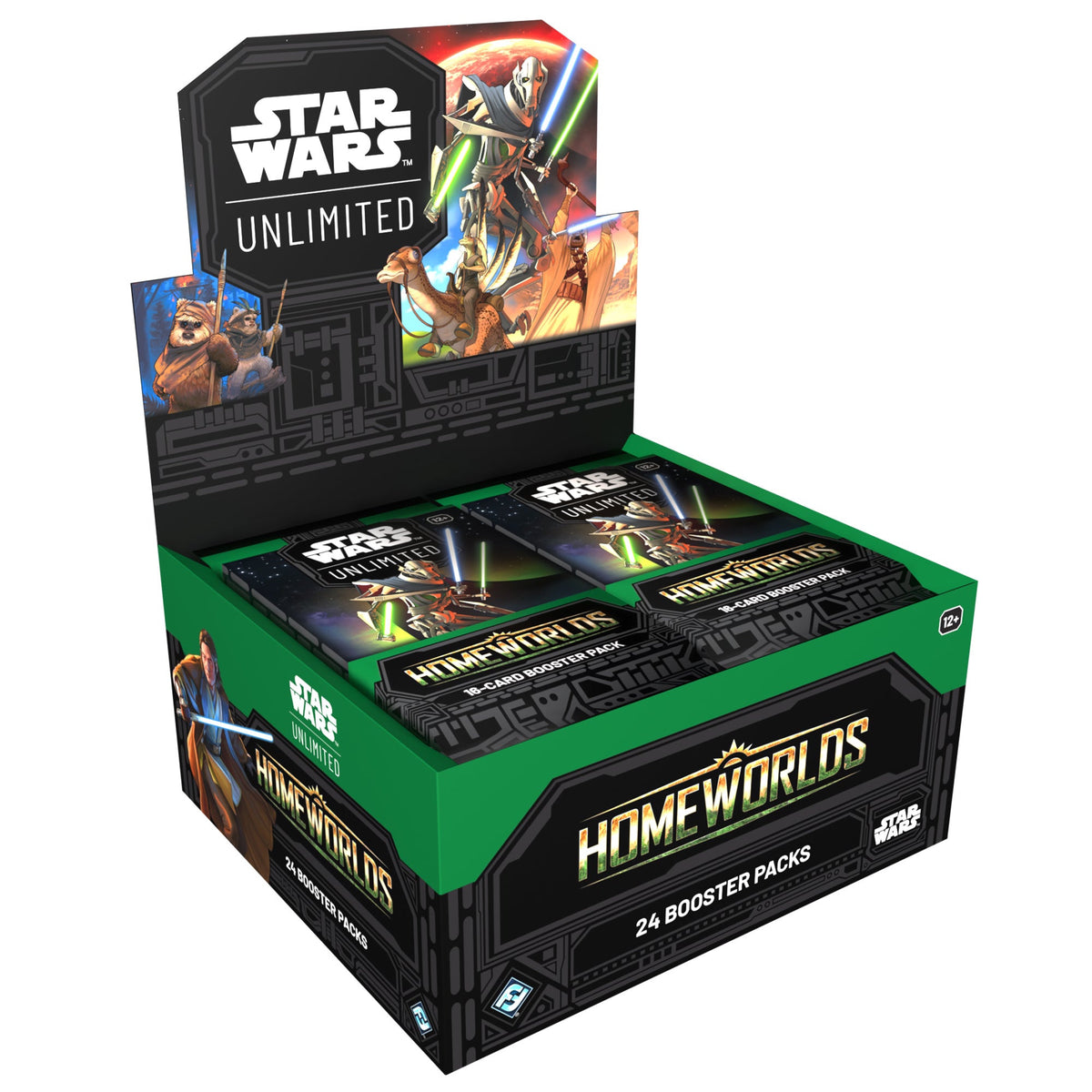 Star Wars: Unlimited  Homeworlds: Booster Display