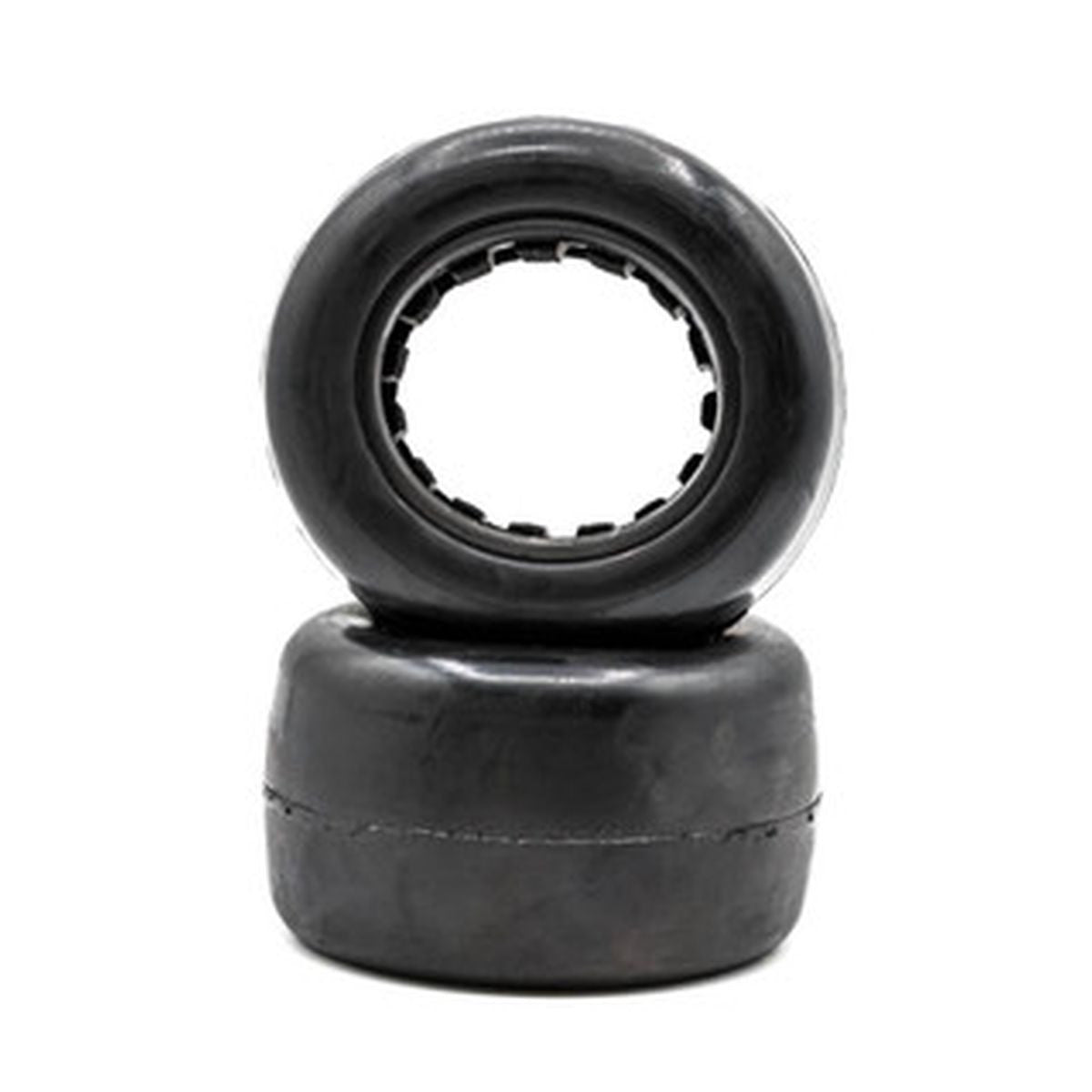 Image of Slick - 1/10 Stadium Truck Tires w/ Inserts (1 Pair) Clay